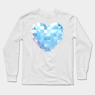 Crystal heart Long Sleeve T-Shirt